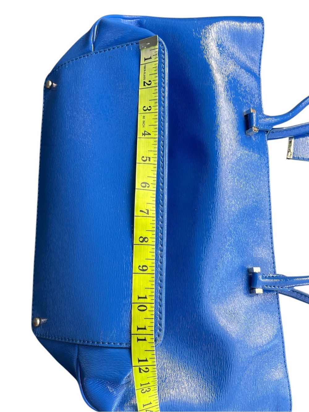 kate spade Blue Patent Leather Tote - Picture 10 of 13
